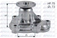 Dolz Wasserpumpe FüR Opel Astra G Caravan F35_ F48_ F08_ 51_ 52_ 71_ 53_
