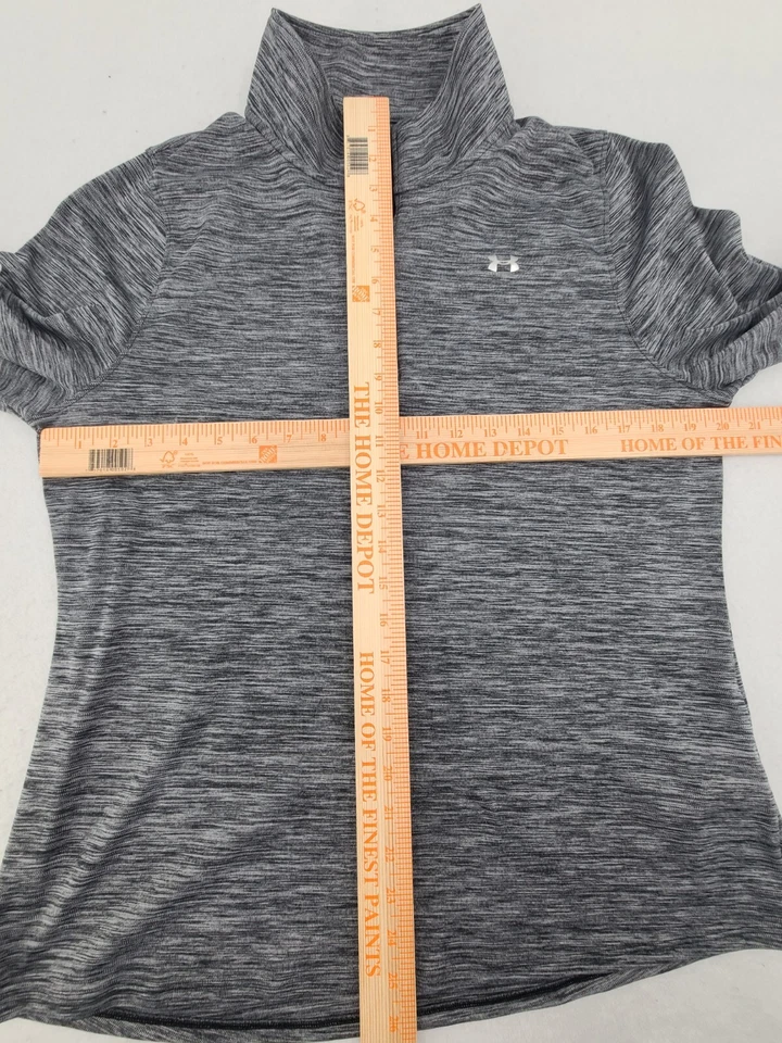 Camisa Pullover Under Armour Mujer XL Gris Manga Larga Ligera Deportes Activos Foto 4 de 4