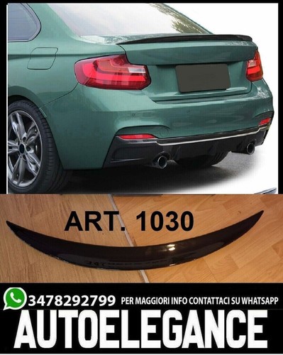 Spoiler Avant M Performance Noir Brillant Pour BMW Série 2 F22 Coupé / F23 (à Partir De 09/2013)