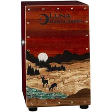 Luna Vista Deer Cajon w/ Gig Bag