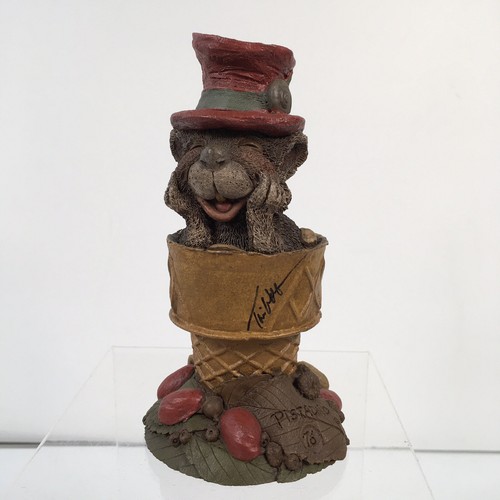 Vintage Tim Wolfe Pistachio #76 Signed Mouse Cone Top Hat 1992 - Picture 2 of 8