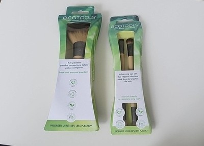 Ecotools Clean Beauty Full Powder Brush & Enhancing 4 Brush Eye Set