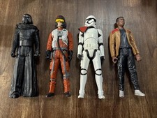 Lot Of 4 Star Wars Hasbro 12 Inch FIGURES