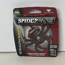 SpiderWire Stealth Fishing Line 125 yd Moss Green