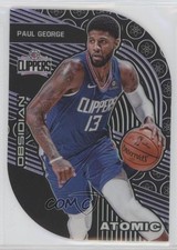 2019-20 Panini Obsidian Atomic Electric Etch Purple 26/50 Paul George #29 10qe