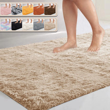 Non Slip Bath Mat Small Large Bathroom Rugs Super Soft Water Absorbent Door Mats