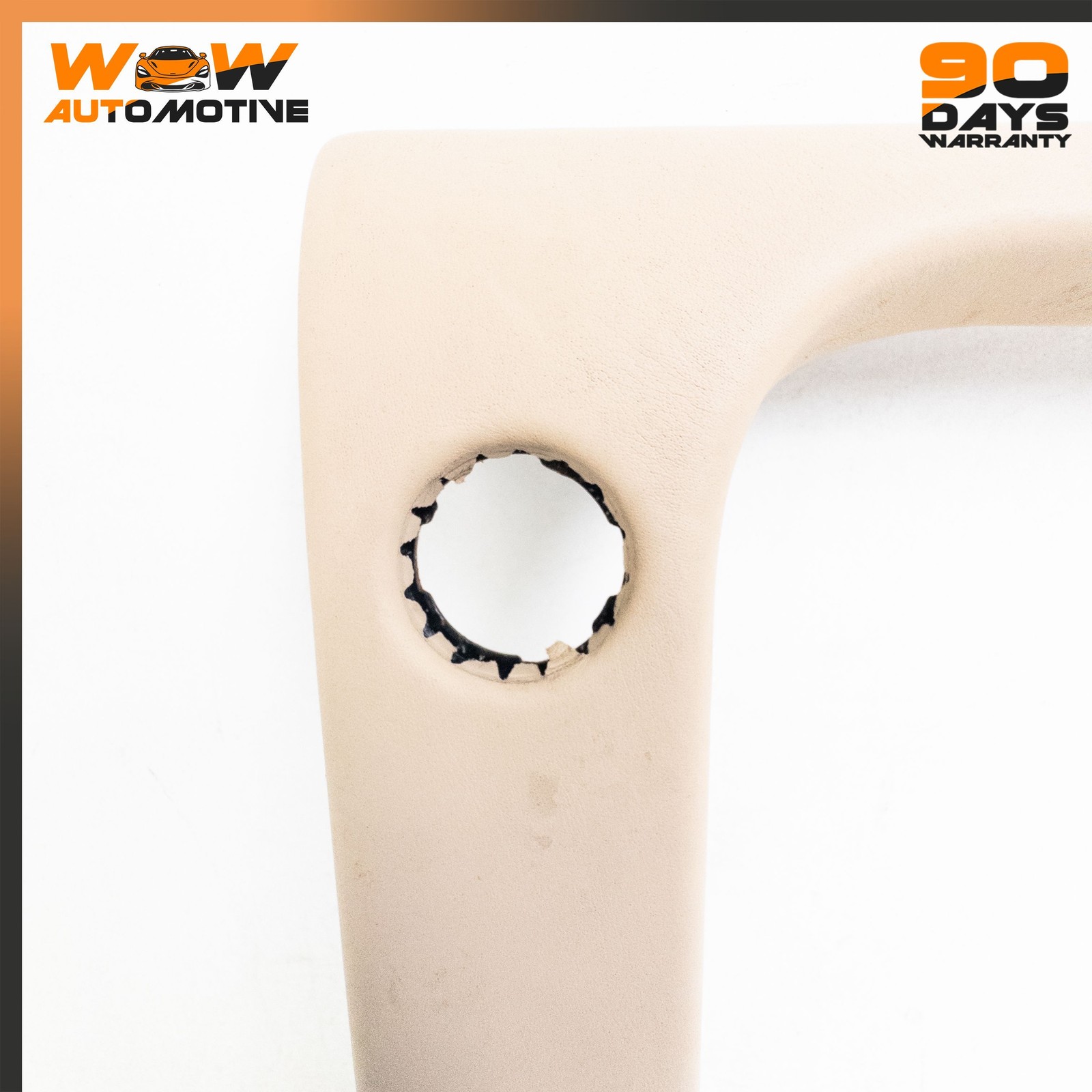 06-16 ASTON MARTIN V8 VANTAGE DASH GLOVE BOX BEZEL TRIM COVER PANEL BEIGE OEM