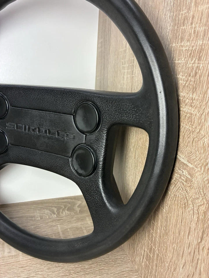 Volante Original VW Golf MK1 MK2 Rabbit Scirocco OEM Foto 3 de 4