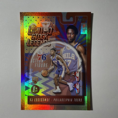 #ad 2025 Topps NBA VJ Edgecomb Limited Stock Legends Rookie SP Target Black Friday $5.59