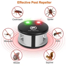 360° Ultrasonic Pest Repellent Plug-in Electronic Pest Control Device