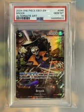 One Piece Brook Alternate Art EB01-046 PSA 10 