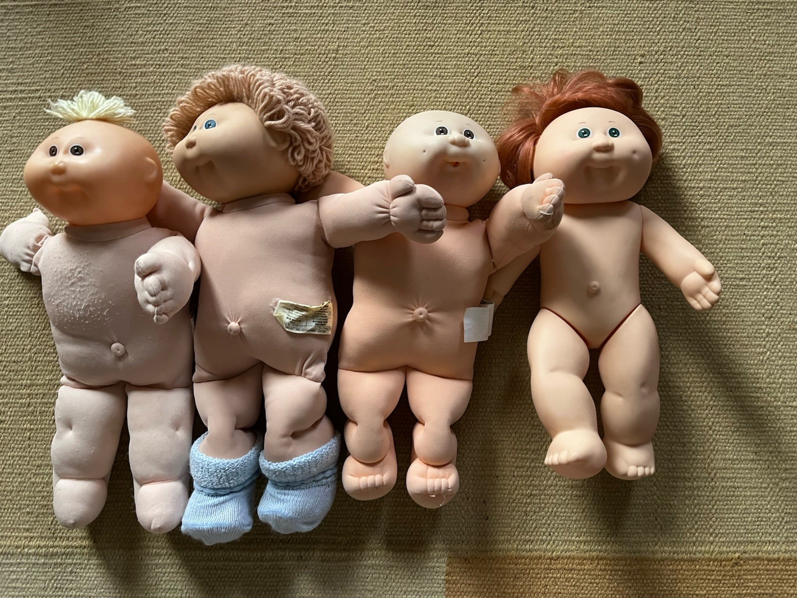 Cabbage Patch Dolls Lot Nude Good and Clean Condition