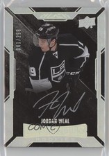 2015-16 UD Black Lustrous Rookies Signatures /299 Jordan Weal #56 Auto 1q2