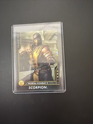 DC Injustice Series 2 Arcade Card - Scorpion (Mortal Kombat X) NON-FOIL #083/110
