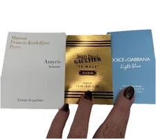 Maison Francis Kurkdjian Amyris Homme Le Male Elixir Light Blue Set 3x2 ml New