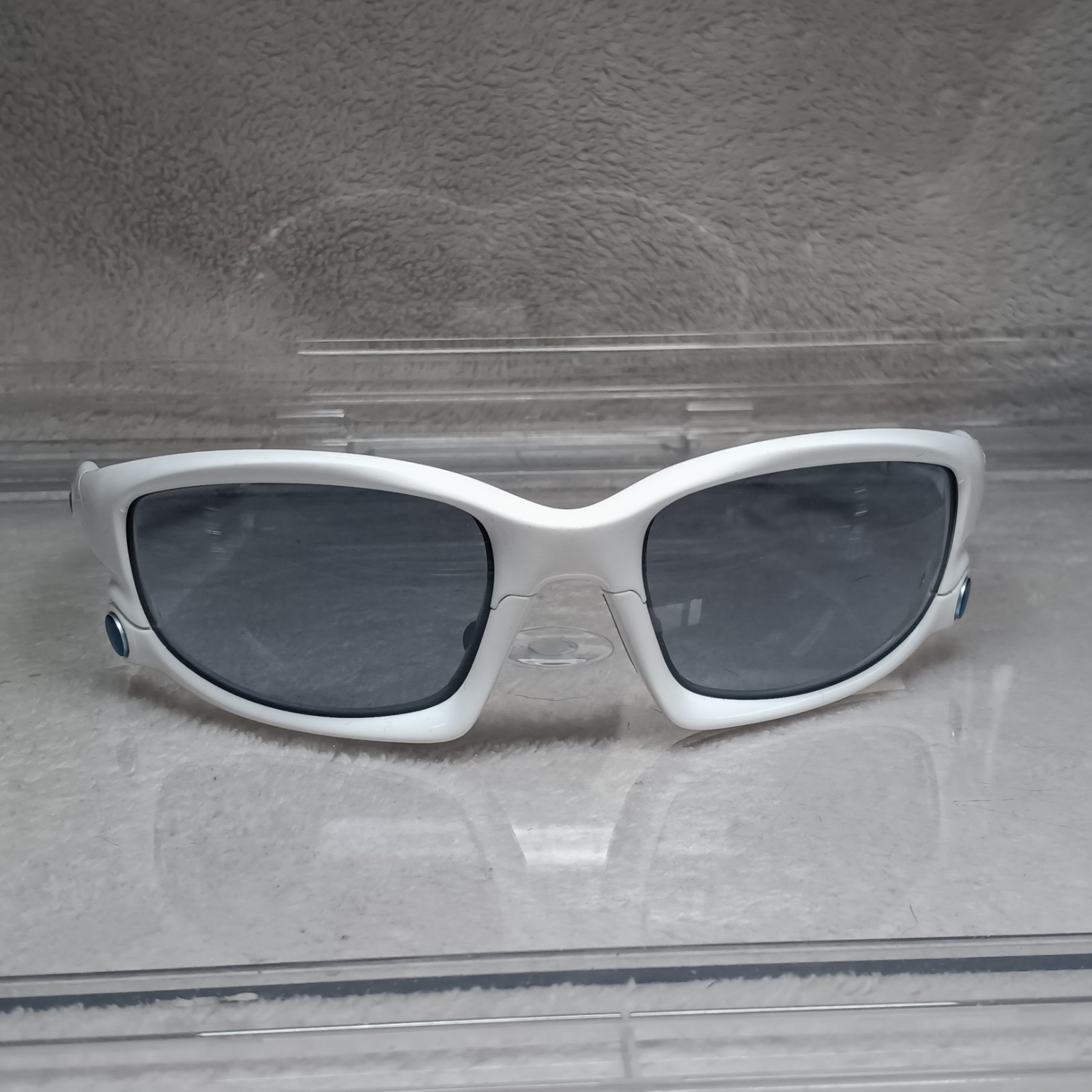 Oakley Split Jjacket White Sunglasses 009099-03 G… - image 8
