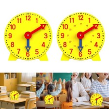 Teaching Clock Life Skills Training Games Visual Time Activity for Kindergarten