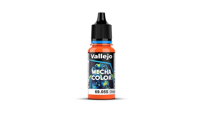 Vallejo 69.055 Orange Fluorescent Paint 18 ml - New