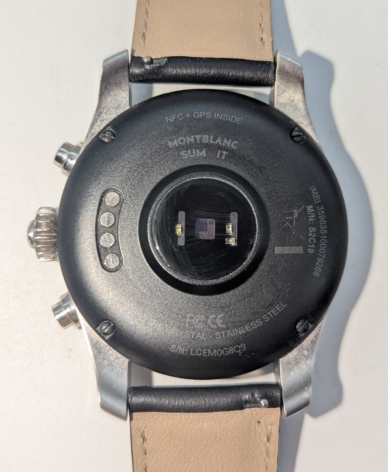 Montblanc Summit 2+ 43.5mm LTE GPS NFC Wear OS Smartwatch | (A) image 7