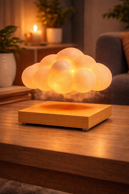 Magnetic Levitation Floating Cloud Night Light with 3 Lighting Modes & Thunder E