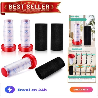 Filtres aspirateur Bosch Flexxo 3 pièces 12026520 - Photo 1/4
