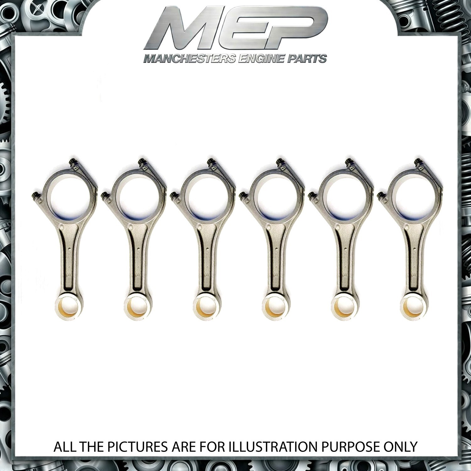 LAND ROVER 3.0D RANGE ROVER SPORT FORGED CRANKSHAFT WITH ENGINE REBUILDKIT GEN-2 thumbnail 4