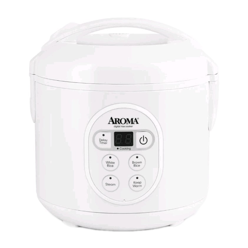 Aroma Housewares 8-Cup Cooked Digital Rice & Grain Cooker, A