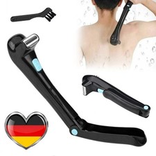 Elektrischer Rückenrasierer für Männer，langer Griff Körper Haarentfernung Rasier