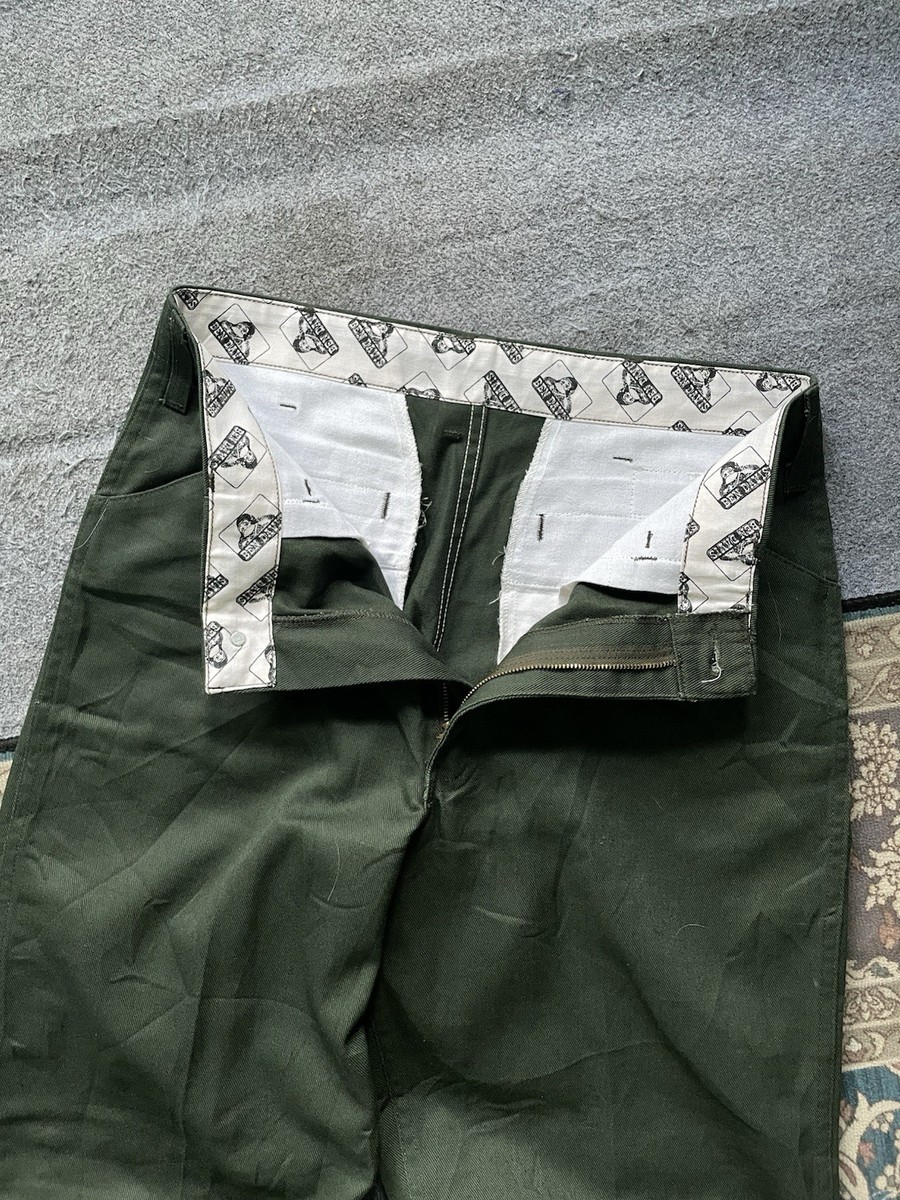 Ben Davis Work Pant Gorilla Cut Olive Green | eBay