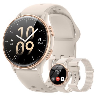 Smart Watches for Women(Answer/Make Calls), 1.27'' AMOLED Screen Activity Tra...