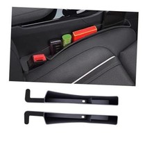 2PCS Car Seat Gap Filler, Automotive Seat Organizer Fill The Gap Between Black