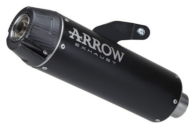KOMPLETTER AUSPUFF ARROW JET-RACE DARK CAT CARBY FÜR YAMAHA TRACER 7 2021 > 2024