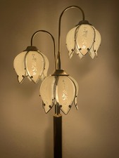 Mid Century Hollywood Regency Lotus Lamp Retro Vintage Floor Lamp