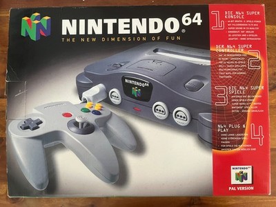 Nintendo 64 N64 Console - UNPLAYED / UNGESPIELT - CIB OVP