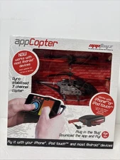 App Toyz - Gyro Stabilized 3 Channel Copter - For iPhone 3GS/4/iPod Touch 4 -New