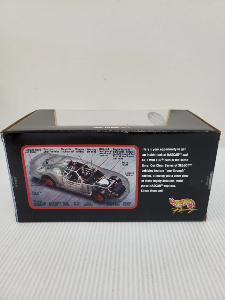 Pontiac Grand Prix 1999 J2-24 Ward Burton #22 Caterpillar “clear” - Hot Wheels Foto 2 de 2