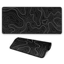 Large Computer Mouse Pad with Non-Slip Base for Desktop, Cute Gaming Mouse Ma...