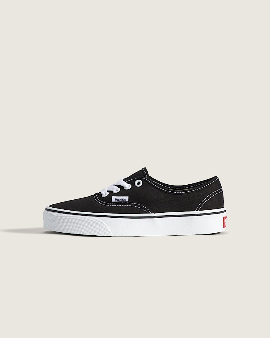 Vans New Authentic Classic Big kids Sneakers  Canvas Shoes Unisex Size 5.5 Black