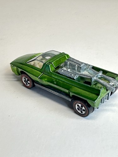 Trasportatore peloso verde chiaro 1969 Redline Hot Wheels Mattel vintage - Foto 19 di 24