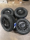 Brand new set of 18 Black alloy wheels and tyres Vw Crafter 5 stud 5x120