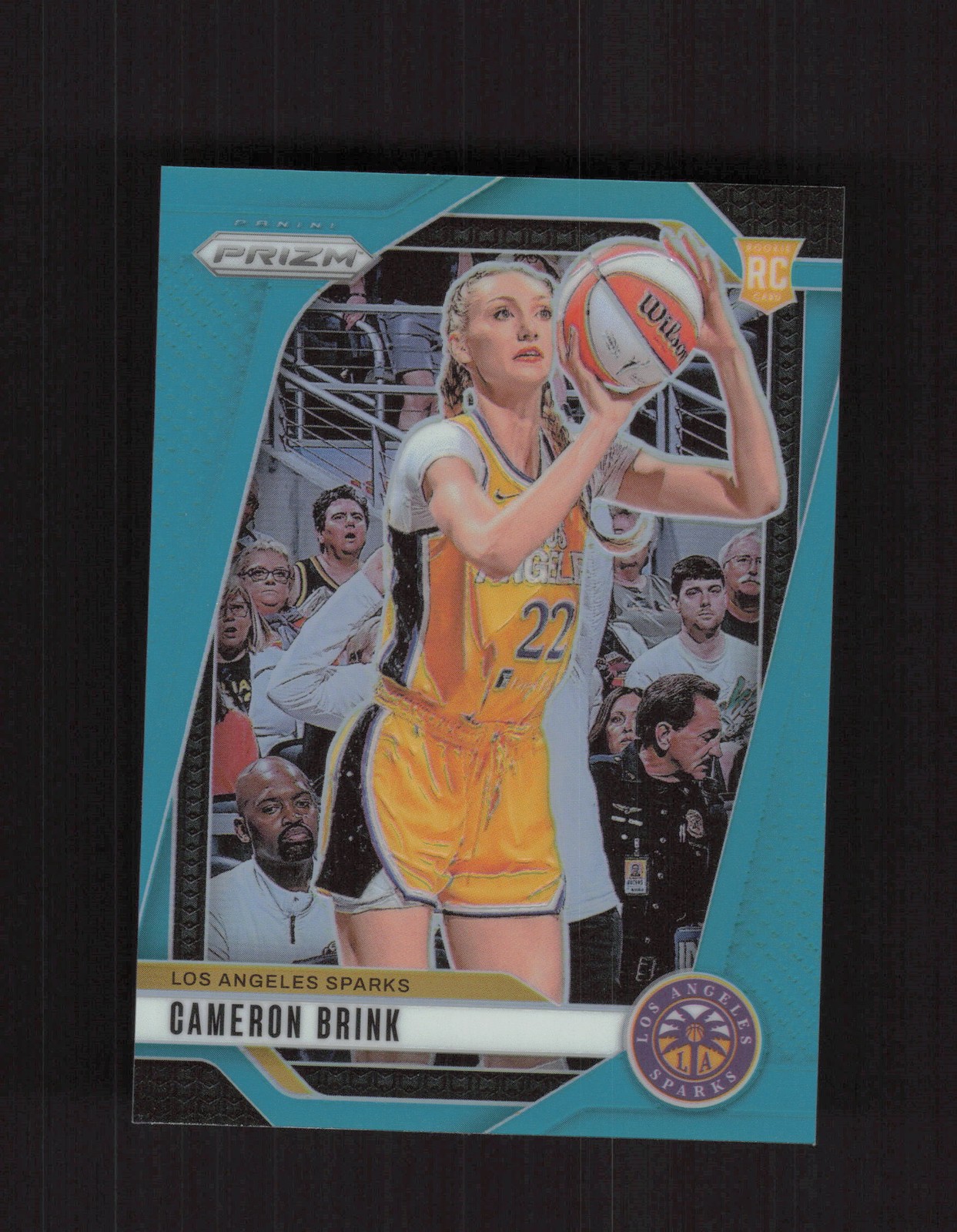 2024 Panini Prizm WNBA #127 Cameron Brink Teal /49 RC