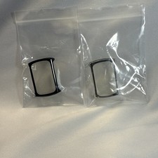 NANW 2 Pack Screen Protectors Fitbit Charge 5 Black, Rose Gold