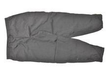 Nike Vintage Windbreaker Track Pants Size L Black Nylon Mesh Lined Zipper Ankle
