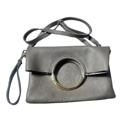Antonella Ferrante Foldable Pochette w/ Handle Made in Italy
