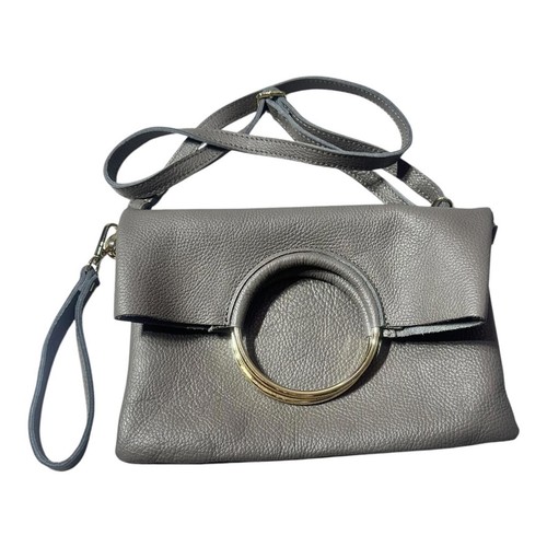Antonella Ferrante Foldable Pochette w/ Handle Made in Italy