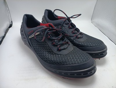 Ecco Cage Hydromax Evo Natural Motion Spiked Golf Shoes Mens Sz 46  Wide