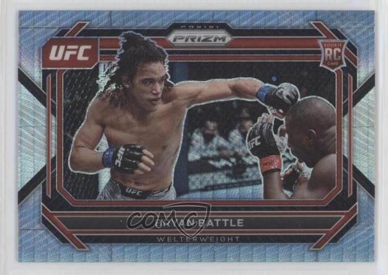 2023 Panini Prizm UFC Hyper Prizm Bryan Battle #58 Rookie RC 2g6