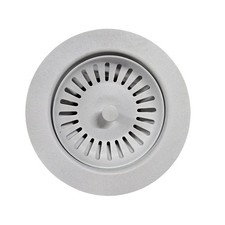 Blanco 240319 3.5" Metal Waste Flange for Garbage Disposal - White