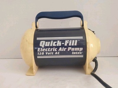 INTEX QUICK-FILL ELECTRIC AIR PUMP AC 120V 58627 TESTED NO HOSE