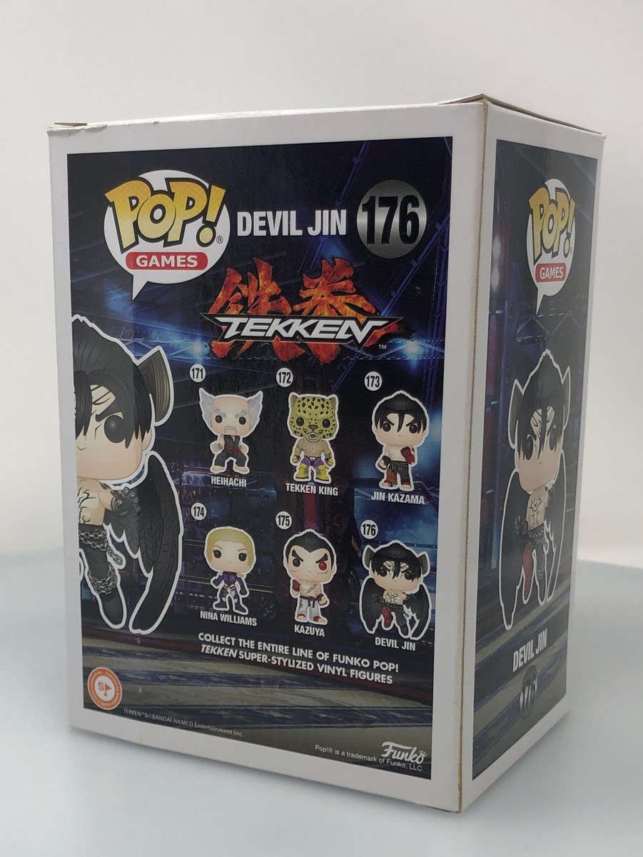 Funko POP! Games Tekken Jin Kazama Devil #176 GameStop Exclusive